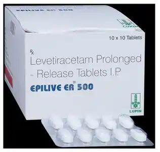 Epilive 500mg Tablet ER 10s